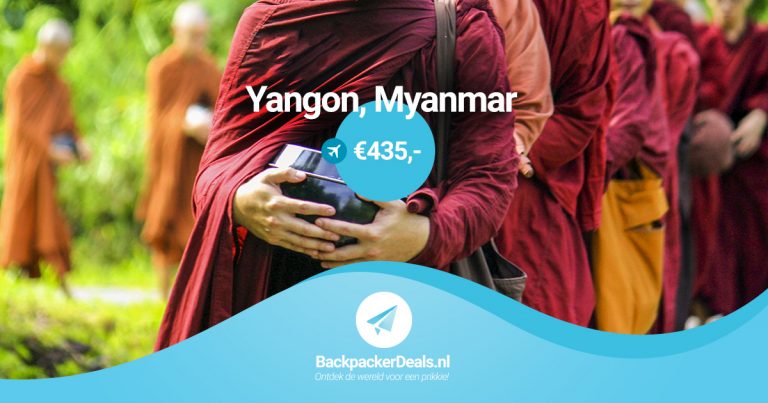Myanmar Superdeal! Nu vanaf slechts €435
