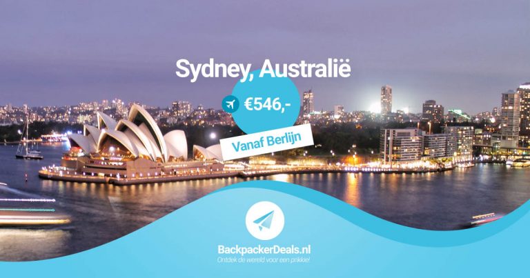 Wow! Sydney voor €546 (vanaf Berlijn)