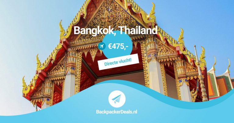 Bangkok voor €475 (met KLM!)
