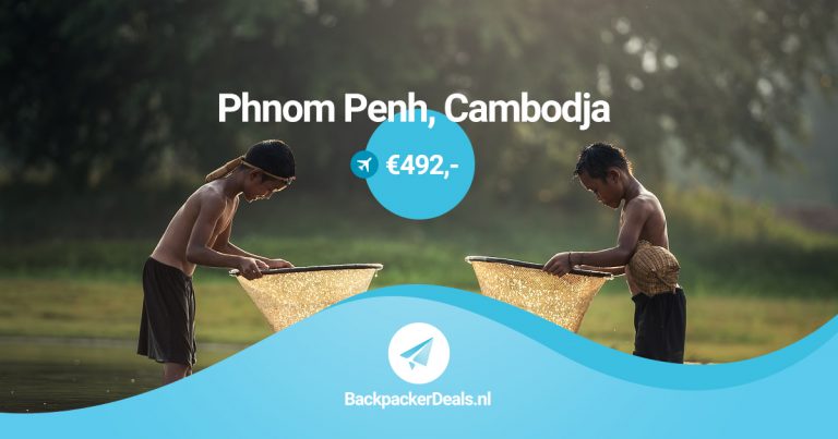 Cambodja voor €492