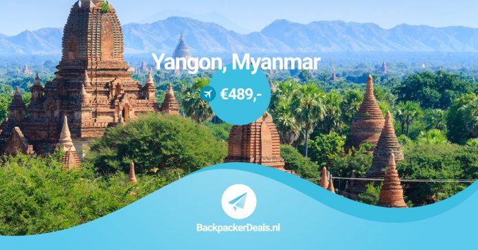 Myanmar voor 489 euro
