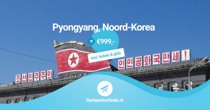 Noord-Korea voor 999 euro all inclusive