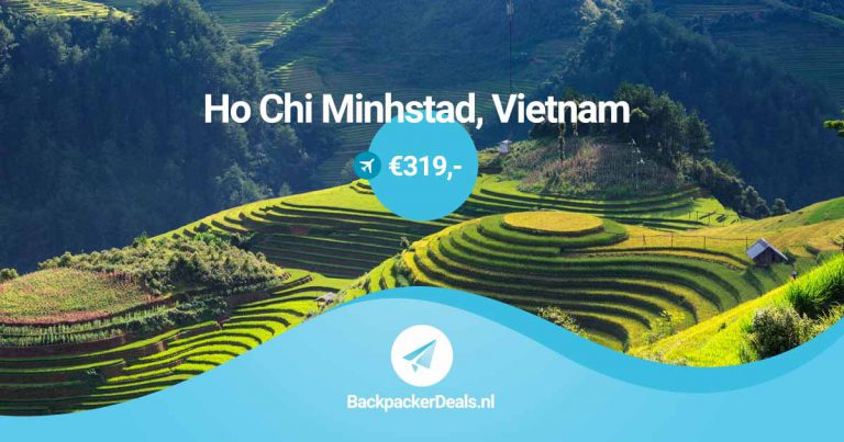 Vietnam voor €319 retour