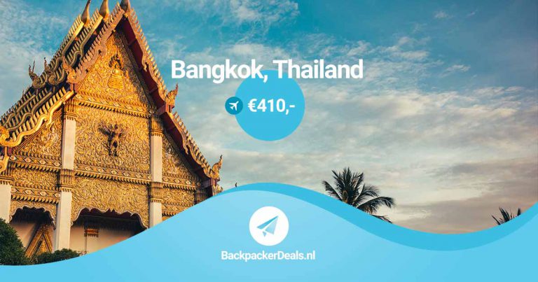 Thailand voor €410 retour!