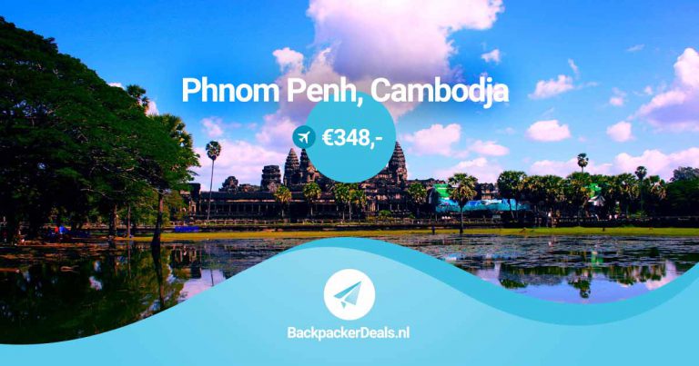 Cambodja voor €348 euro
