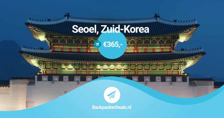 Zuid-Korea voor €365